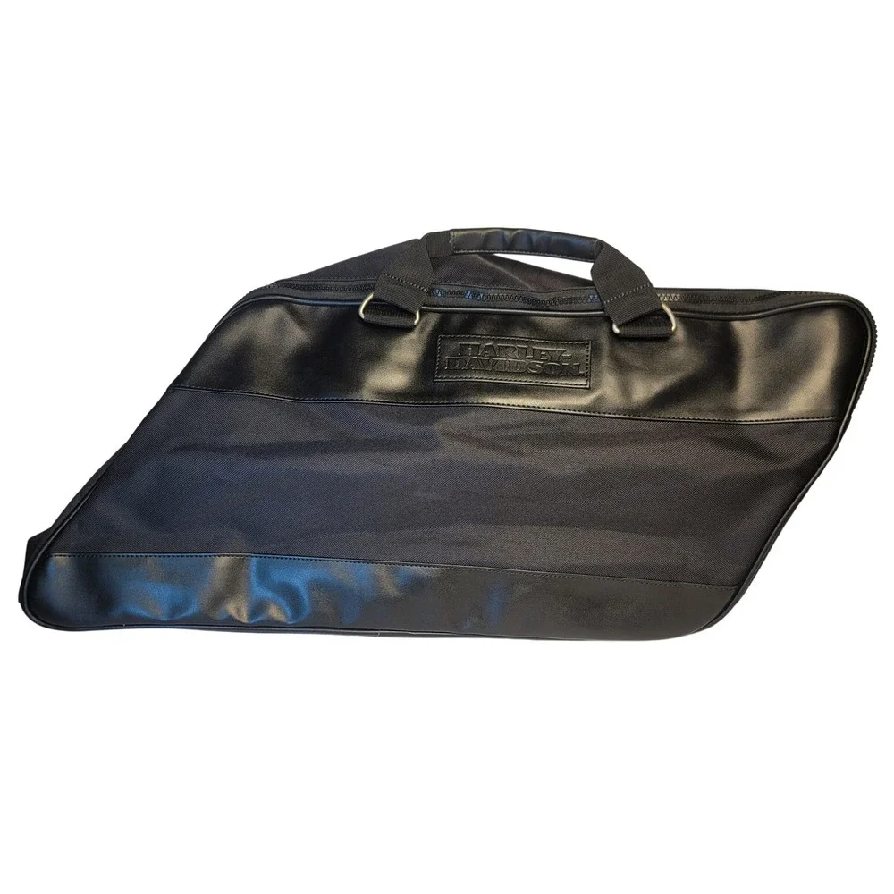 Harley Davidson‎ Black Motorcycle Travel Bag Luggage Duffle Carry On